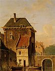 Canal Canvas Paintings - A Canal In Ghent
